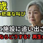 73歳、女性、年金生活者『息子に施設に追い出され、孤独な日々が続く…心の叫び』【60代以上の方へシニア人生相談】