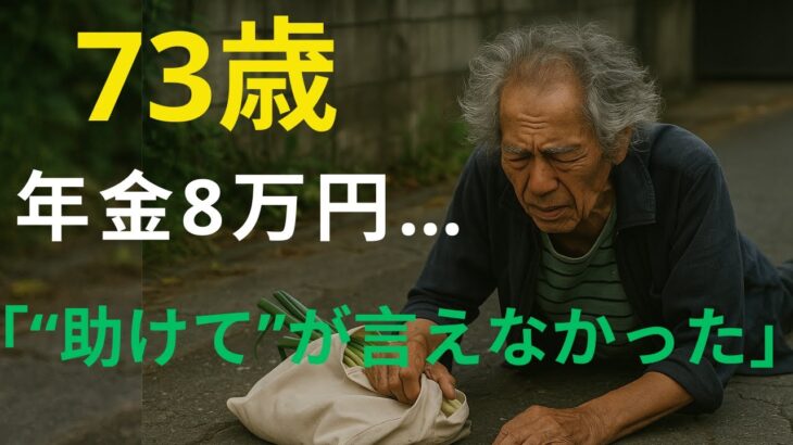 【73歳一人暮らし】年金月8万円…病後の孤独を超えて見つけた小さな幸せ【老後の現実・シニア】
