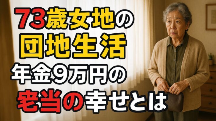 73歳女性、年金9万円と小さな団地――でも見つけた『老後の豊かさ』