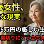 【75歳シニア女性、一人暮らし年金15万円】『孤独死の淵からの家族との和解と尊厳の回復』【60代以上の方へシニア人生相談】