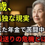 【75歳独身女性、限られた年金生活】『施設送りの危機と家族の冷たい視線』【60代以上の方へシニア人生相談】