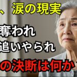 【78歳女性の涙】年金が奪われ、娘に施設へ追いやられたその後の衝撃の決断とは？【60代以上の方へシニア人生相談】