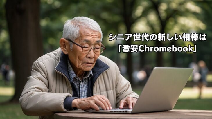 【知らなきゃ損！】シニア世代の新しい相棒は「激安Chromebook」で決まり！