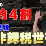なぜ？【シニアの約４割が住民税非課税世帯】の衝撃