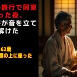 【シニア恋愛】老人会の旅行で同室になった夜、浴衣の帯が音を立てて解けた