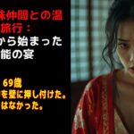 【シニア恋愛】夫の趣味仲間との温泉旅行：夜這いから始まった官能の宴