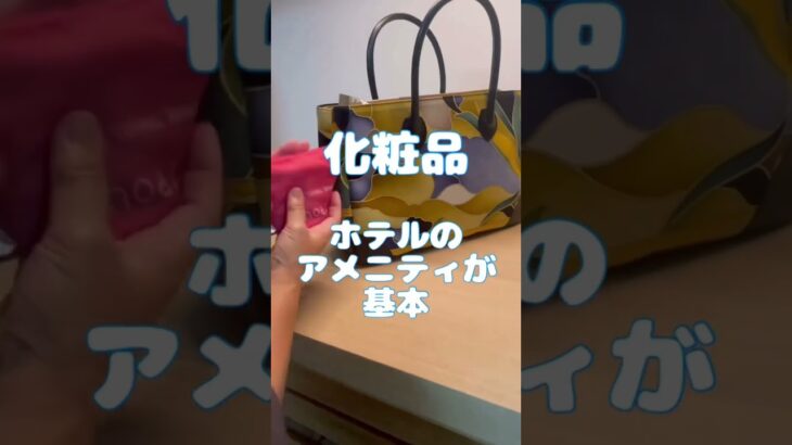 #シニア　#ミニマリスト　#旅行　#持ち物　#還暦