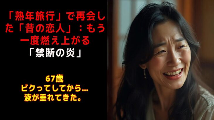 【シニア恋愛】 「熟年旅行」で再会した「昔の恋人」：もう一度燃え上がる「禁断の炎」