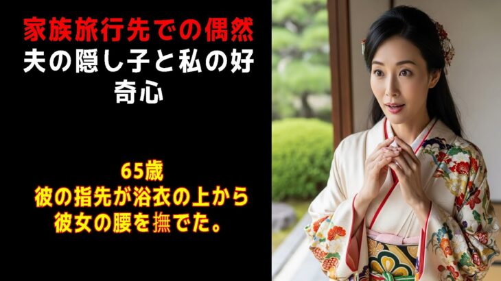 【シニア恋愛】 家族旅行先での偶然：夫の隠し子と私の好奇心