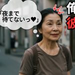 【シニア恋愛】熟年カップル旅行の夜、彼女の寝息と混じる吐息