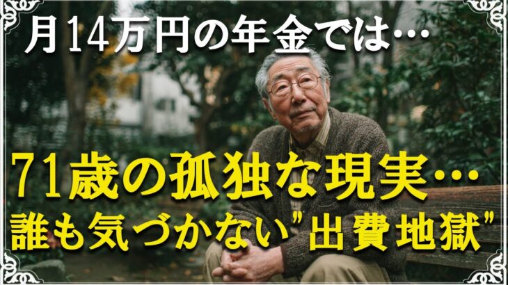 【悲痛】年金14万円の現実…71歳男性を苦しめる“見えない出費”の正体とは？