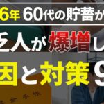 【2026年：シニア世代とお金】貧乏人が増加｜老後のお金 貯蓄が崩壊【シニア世代と資産運用】