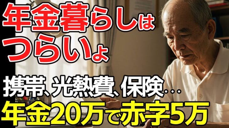 【シニアライフ】年金月20万円で赤字5万円だった67歳夫婦が3ヶ月で月10万円節約に成功した方法【体験談】