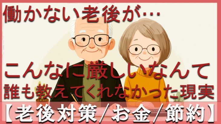 【年金だけじゃ、生きていけない】働かない老後の生活に絶望する人続出…30の本音が突き刺さる