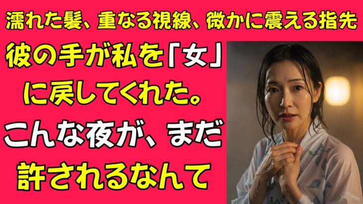 【シニア恋愛】年金6万円の私が出会った、心と体を満たす人 | シニア恋愛