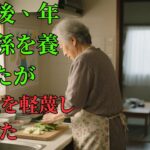 退職後、年金で孫を養ったが、嫁は私を軽蔑した#60歳代 歳代 歳代 歳代 歳代 歳代 #お年寄り #爱