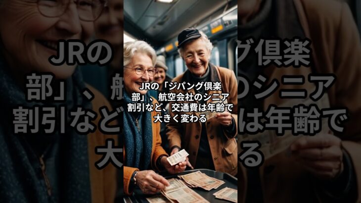 【賢いお金の使い方】シニア割引フル活用術 #老後 #雑学 #60歳代 #シニア割引