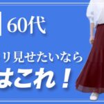 【60代コーデ】今年も買ってしまったUNIQLOシフォンスカート/151㎝低身長/シニアの毎日コーデと日常