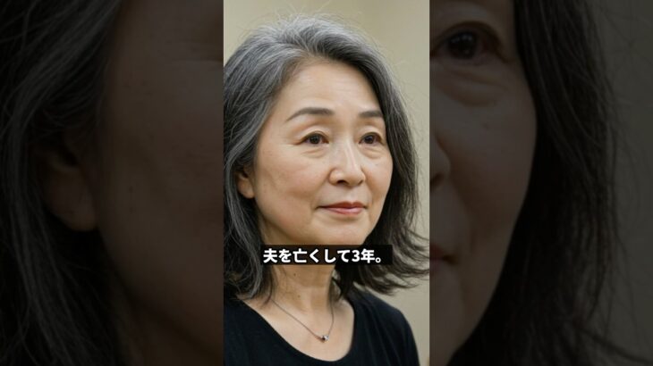 【シニア恋愛】64歳未亡人、終活セミナーで66歳男性と出会い→まさかの恋が始まる… #shorts　#シニア恋愛　#大人の恋愛 #60歳代   #シニア