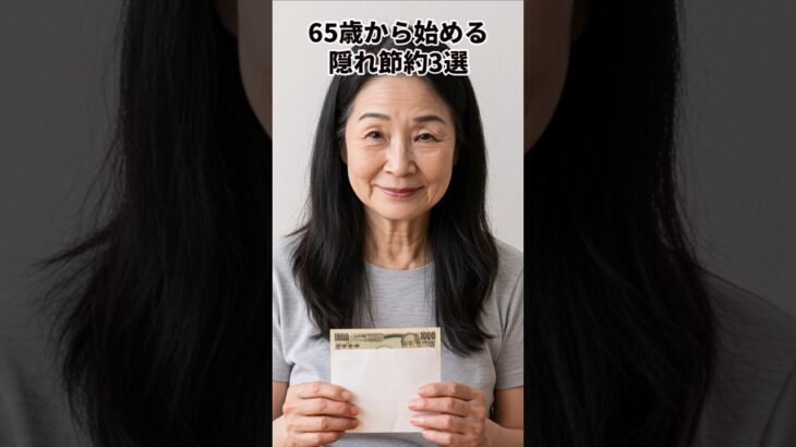65歳から始められる隠れ節約術を教えます#shorts