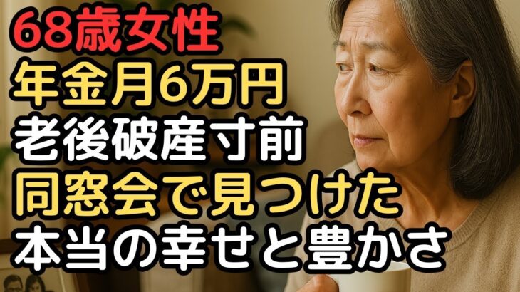 【老後破産寸前からの逆転】月6万円の年金で生きる68歳が見つけた本当の幸せと豊かさ