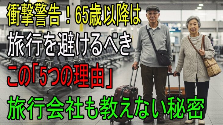 67歳以降の旅行に潜む5つの落とし穴とは？次の旅の前に必ず知っておくべきシニアのための安全対策|老後の物語 | 逆転の物語 | オーディオブック| 人生の教訓