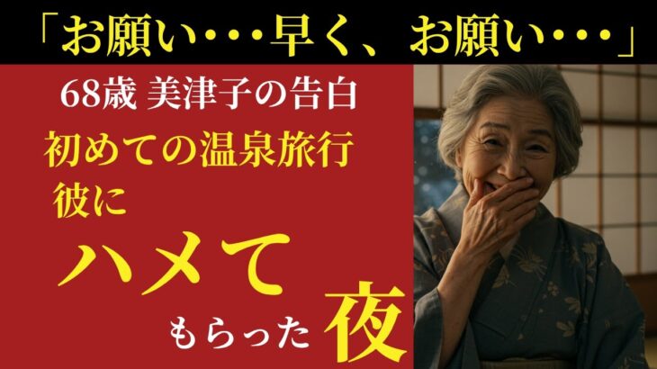 【シニア恋愛】68歳、温泉旅行で思い出した“ときめき”──老後に訪れた、私の新しい人生