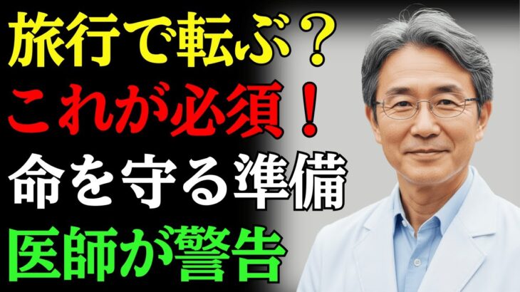 70歳を過ぎて旅行を計画しているなら…医師が警告する5つの重大な落とし穴｜健康寿命｜人生の知恵｜シニア必見｜教訓