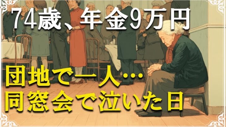 74歳、年金9万円の団地暮らし──同窓会で気づいた「私だけが老後に取り残されていた」