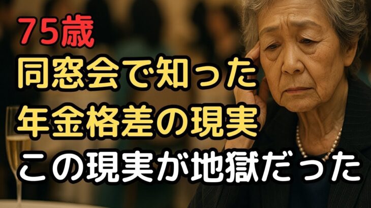 団地暮らし75歳女性、年金だけでは埋まらない『老後格差』。同窓会が教えてくれた残酷な事実