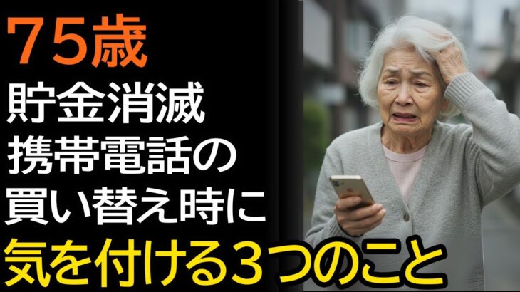75歳女性、スマホ買い替えで知らないと危険！店員の「ひと言」で全財産が消えた恐怖の実体験