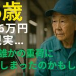 【76歳一人暮らし】年金月6万円…夫とは離婚し、老後生活が孤独…誰にも言えない想いと、小さな幸せ【老後の現実・シニア】