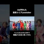 AIが考えた旅系シニアyoutuber#ai #おばあちゃん #youtuber #旅行 #韓国