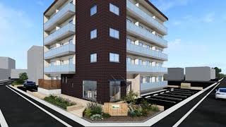 【シニア賃貸住宅】リライフ神立 外観パース
