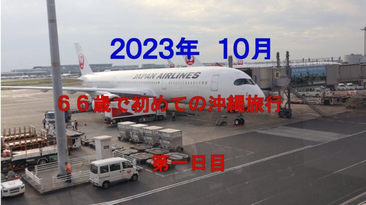６６歳で初めて沖縄へ旅行に行きました。沖縄旅行最終日をご覧下さい。