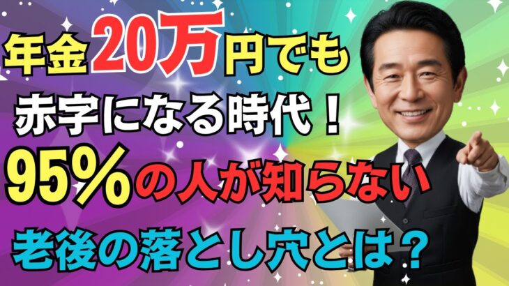 【年金20万円は幻想】年収は〇〇万円必要です！！老後の厳しすぎる現実！【国民年金厚生年金】