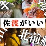 【シニア夫婦の車旅】新潟群馬編＃4   ぶりカツ丼も　佐渡を満喫