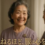 「60歳からのファッション」服は心を語る——年齢を重ねたからこそ“似合うもの”がある理由とは？｜優しい実話