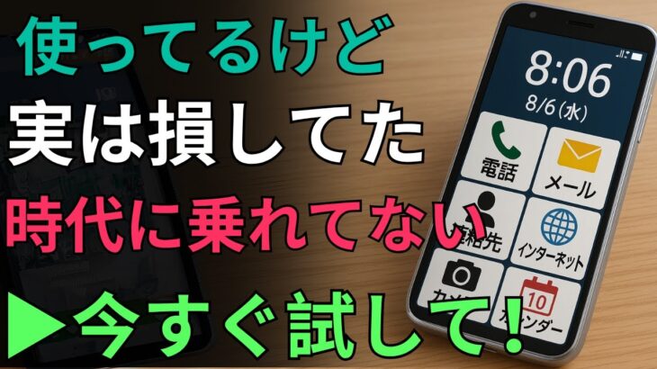 60歳から見直したい！スマホ活用3つのコツ｜見直したい3つの使い方｜オーディオブック｜60代からのデジタル習慣｜シニアのスマホ活用