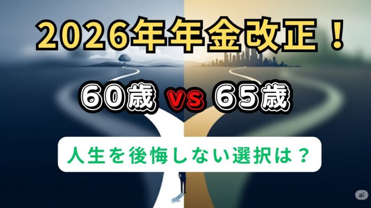 【知らないと損】60歳で年金をもらう7つのメリットと4つの注意点