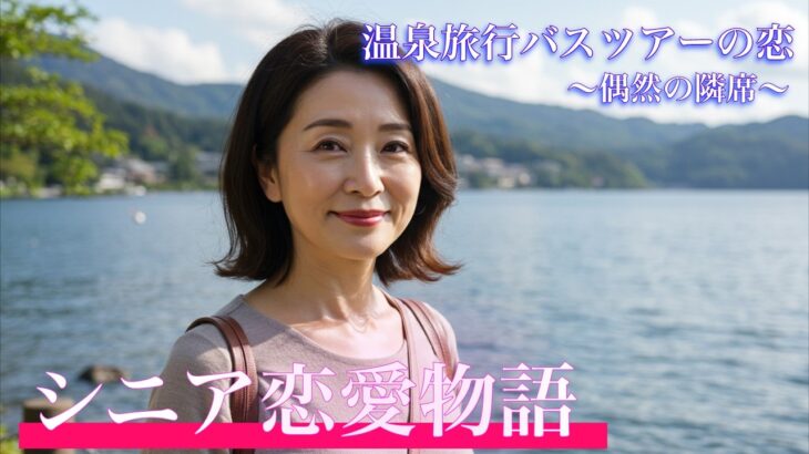 【シニア恋愛】離婚後63歳女性、初一人旅の温泉バスツアーで隣席の男性と恋→「新しい人生の始まりのような」 #シニア恋愛　#大人の恋愛 #大人の青春  #シニアライフ