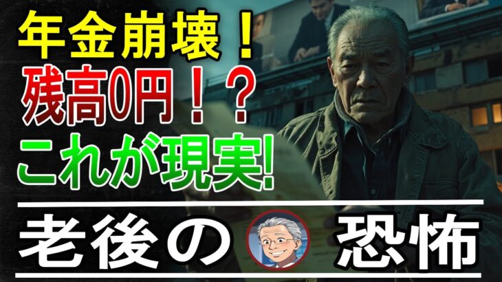 【年金破綻】ATM残高0円！？シニア15人の涙と叫び声