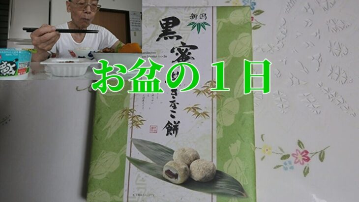 【年金シニアの現実】お盆の１日