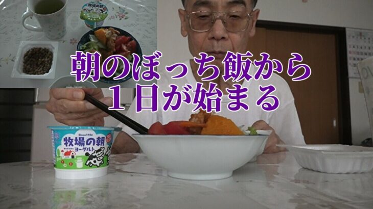 朝のぼっち飯から１日が始まる【年金シニアの現実】
