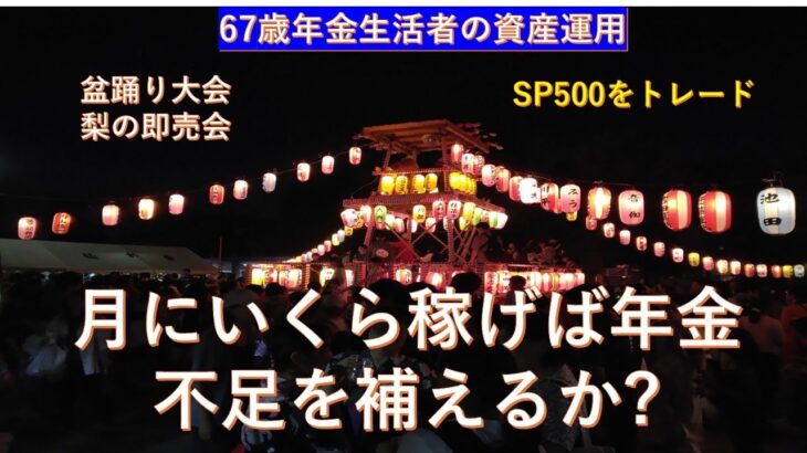 年金生活者の資産運用　シニアデイトレ