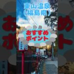 坂が少ない！歩きやすい温泉街【南東北地方３選】①会津・東山温泉