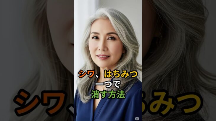 シワケアはこれ！シニアに優しいはちみつ保湿法 #シニア #シニア健康 #シワケア