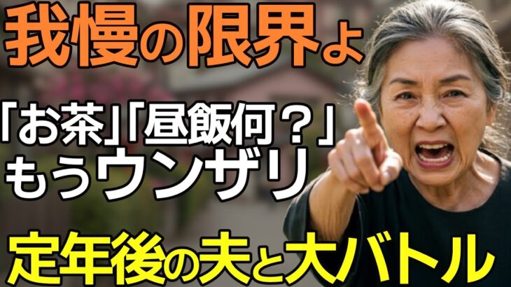 【シニアライフ】「俺の年金で生活してる」と言った定年夫vs家事放棄する妻の仁義なき戦い。早川美智子63歳の告白【シニアの本音】