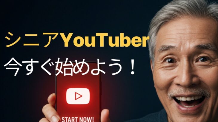 スマホ1台で人生が変わった。60代から始めたYouTubeのすべて