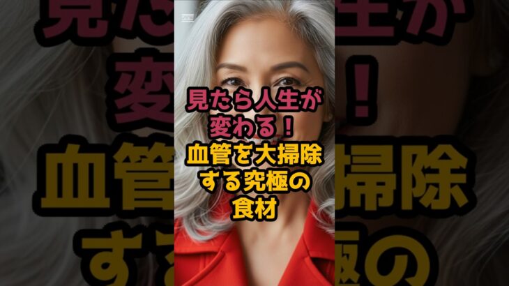 #血管がドロドロ！？知らないと死ぬ「最強の食べ物」 #シニア美容 #60歳代 #シニア健康